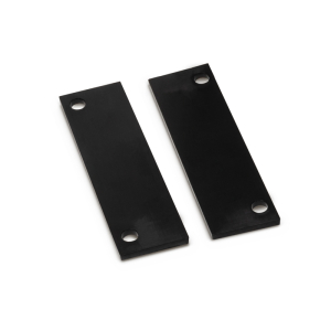 FHC 6" Long Black Gaskets for SPF1 Fascia Brackets - 2 Per Set