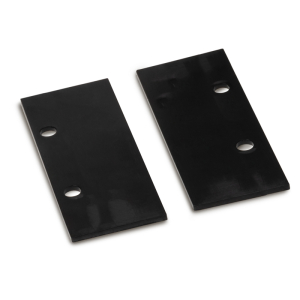 FHC 6" Long Black Gaskets for FMB91 Fascia Brackets - 2 Per Set