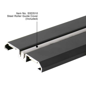 FHC BRS100 Bottom Track for Rolling Sliding Doors - 120" Long