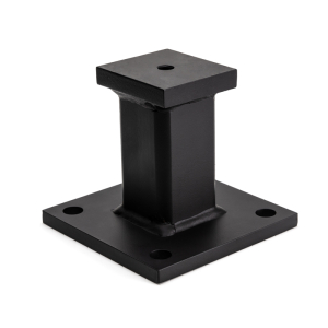 FHC Base Shoe Stanchions 4-1/2" Tall For A1M Series Base Shoe - Matte Black