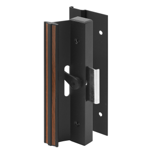 FHC Patio Door Surface With Clamp Latch - Black - Extruded Aluminum