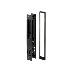 FHC Pridiecast Black Finish - Flush Sliding Patio Door Handle - For Croft (Single Pack)