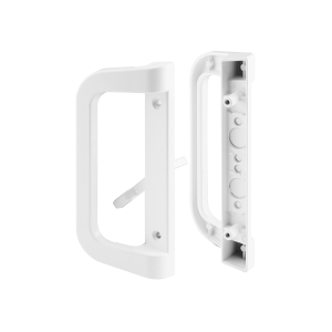 FHC Diecast - White - Mortise Style Sliding Door Handle Set (Single Pack)