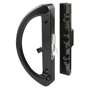 FHC Black Diecast - Hook Latch Sliding Door Handle (Single Pack)