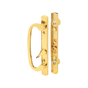 FHC Sliding Door Handle Set Brass Plated