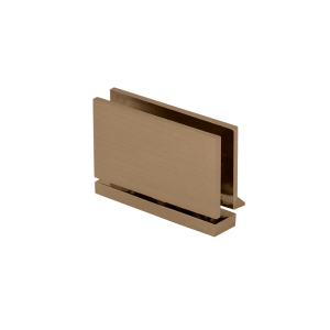 FHC Cambria Series Pivot Hinge with Rear Drip Plate for 3/8" Glass 