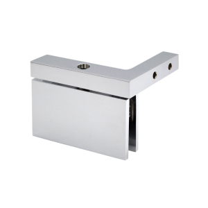 FHC Cambria Square Pivot Hinge L-Wall Mount 3/8" Glass