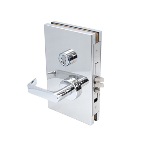 FHC 6" x 10" LH Center Lock Entrance Function - Polished Stainless 