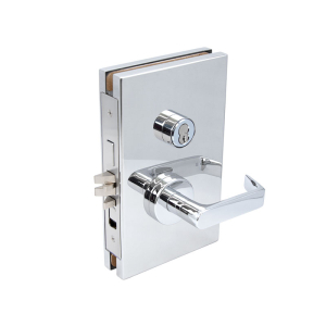 FHC 6" x 10" RH Center Lock Entrance Function - Polished Stainless 