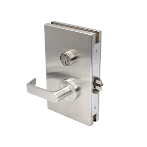 FHC 6" x 10" LHR Center Lock Storeroom Function - Brushed Stainless 