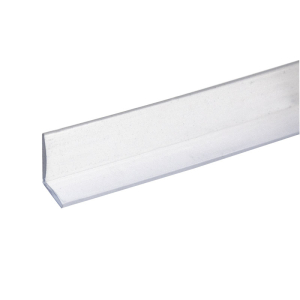 FHC Clear Vinyl 'L' Seal - 3/8" x 1/2" 