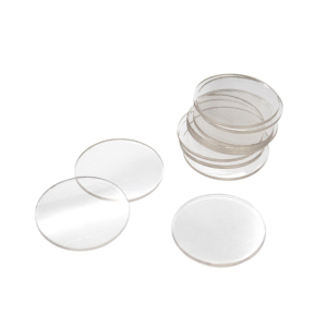 FHC Clear Plastic Desk Buttons .030" x 3/4" - 100/PK