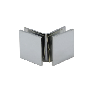 FHC Open Face Square - 90 Degree Glass Clamp for 3/8" and 1/2" Glass