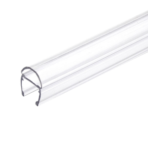 FHC Clear Vinyl Bulb Seal For 1/2" Glass    