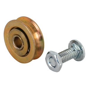 FHC Steel Ball Bearing Roller Replacement - 1" Diameter - Bolt And Nuts - 2pk