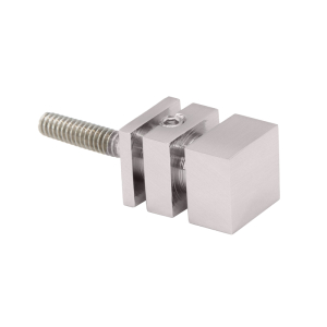 FHC Single Sided Square Knob for Towel Bars - M6 X 1.0 Thread