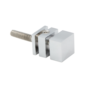 FHC Single Sided Square Knob for Towel Bars - M6 X 1.0 Thread