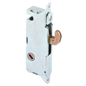 FHC Mortise Lock - Adjustable - Aluminum And Vinyl - 3-11/16” - 45 Degree Keyway - Round Face (Single Pack)