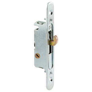 FHC Mortise Lock - 4-5/8" Steel - 45 Degree Keyway - Round Faceplate - Spring-Loaded (Single Pack)