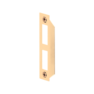 FHC Brass Victorian-Style Mortise-Lock Door Strike (Single Pack)