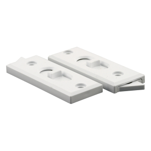 FHC White Plastic Tilt Latch (1 Pair)