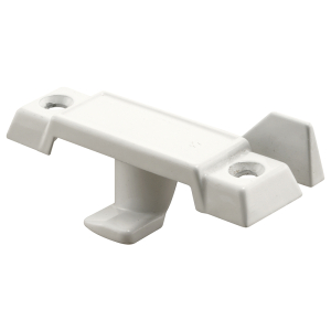 FHC Sash Lock - Deep Offset Latch - 9/32" Projection - Fits Single And Double Hung Metal Windows - Diecast - White-Painted - (Single Pack)