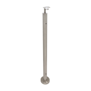 FHC F1 Series Guardrail Post 1.9" Diameter Round 90 Degree - Corner Post