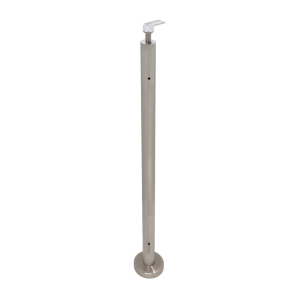 FHC F1 Series Guardrail Post 1.9" Diameter Round 135 Degree - Corner Post  