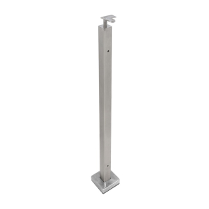 FHC F2 Series Guardrail Post 2" Square Profile 90 Degree - Corner Post  