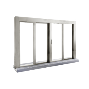 FHC Manual Deluxe Sliding Window OXXO with Stainless Steel Sill