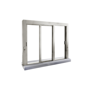 FHC Manual Deluxe Sliding Window XOX with Stainless Steel Sill