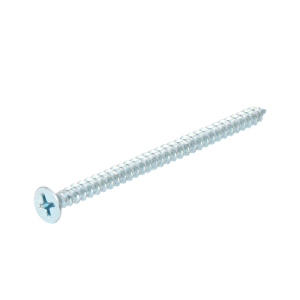 FHC 10 x 2.5 Flat Phillips Screw - 100/Pk Type A Zinc