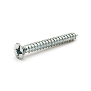 FHC Flat Phillips Screw Type A Zinc - 100/PK