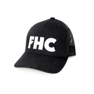 FHC Black Baseball Cap with Logo