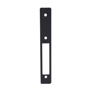 FHC Flat Faceplate for FL2110 Series Long Throw Deadlocks - Dark Aluminum