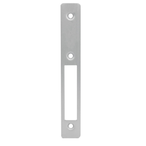 FHC Radius Faceplate for FL2110 Series Long Throw Deadlocks - Aluminum