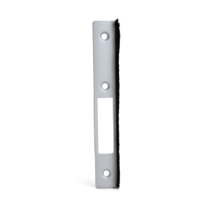 FHC Radius Weather-Stripped Faceplate for FL2110 Series Long Throw Deadlocks - Aluminum