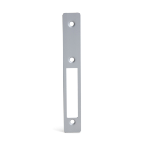 FHC Left Hand Beveled Faceplate for FL2110 Series Long Throw Deadlocks - Aluminum