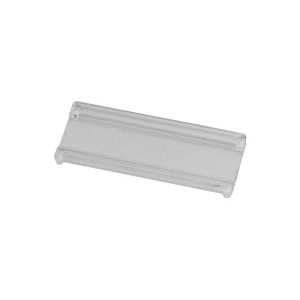 FHC Stick-On Finger Pull Raised 2-1/2" x 1" - Clear - 10pk