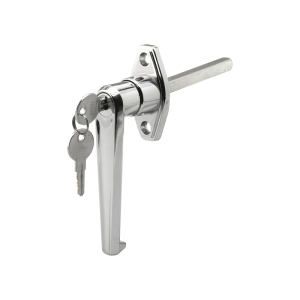 FHC Door Handle Lock - Keyed - Diecast Zinc - Chrome Plated