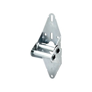 FHC Garage Door Hinge - #4 - Galvanized Steel - Accepts 7/16" Stem Roller (2-Pack)