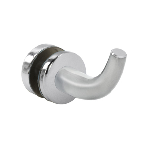 FHC Glass Mount Towel/Robe Hook