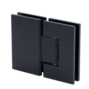 FHC Glendale Series 180 Degree Glass to Glass Hinge - Matte Black