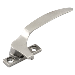 FHC Casement Locking Handle - 1-3/8" Holes - White Bronze Casting - Right Hand (Single Pack)