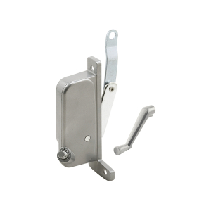 FHC Awning Window Operator - Left Hand - Gray-Colored Enamel Finish