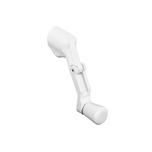 FHC Operator Folding Crank Handle - 11/32" - White Painted Finish