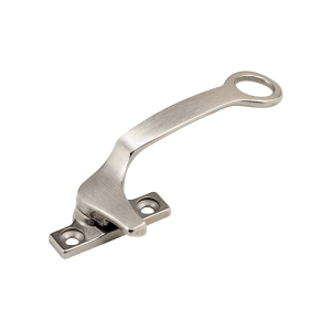 FHC Casement Locking Handle Right Hand Ring Type White Bronze