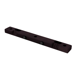 FHC Double Door Manual Strike Stop Kit For Panic Handles - Oil Rubbed Bronze