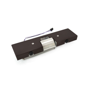 FHC Single Door Electric Strike Stop Kit With HS3101FS Installed - Oil Rubbed Bronze