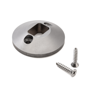 FHC Single Floor Mount Strike For HP110 Panic Handles - Brushed Stainless